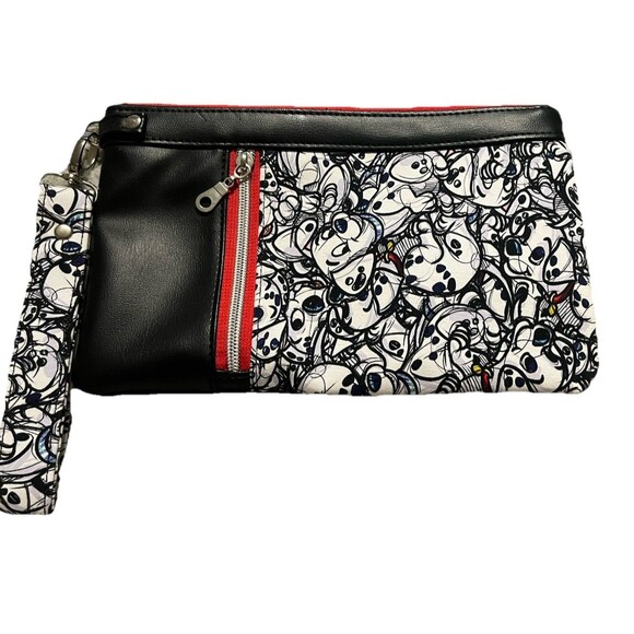 101 Dalmatians Icing on the Stitch  Clutch Faux Leather & Soft, Durable Fabric - Picture 1 of 7
